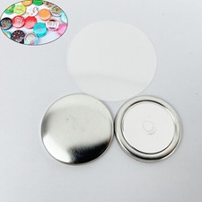2-1/4" 58mm DIY Nd. Magnetic Button Fridge Magnet Badge Materials 100 Sets/Pack