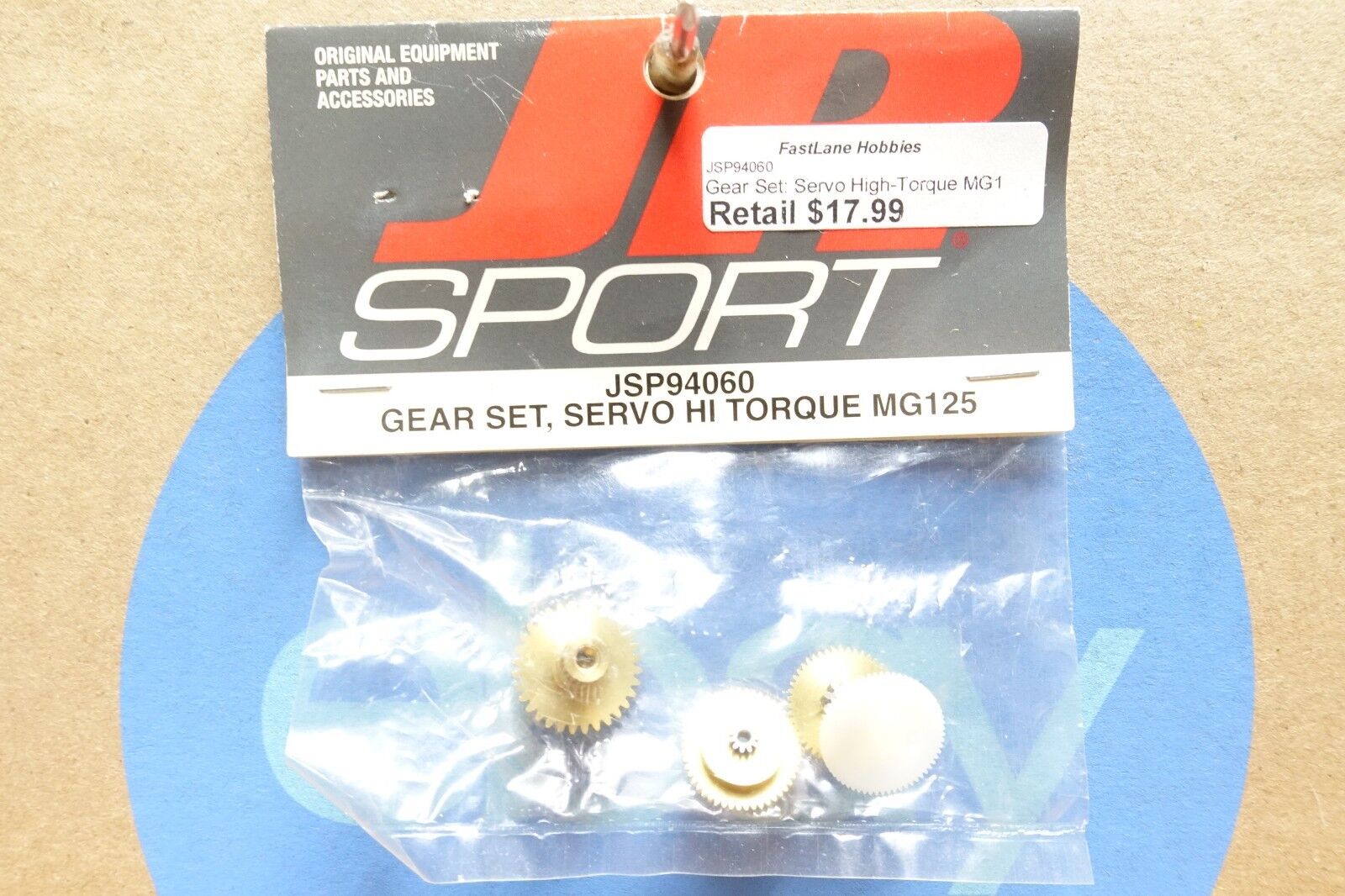 JR Sport JSP94060 Metallo Set Ingranaggio Servo Alta Torsione Per MG125