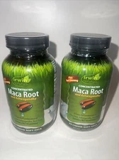 2 Pac Irwin Naturals Concentrated Maca Root & Ashwagandha Softgels- 75ct 10/25