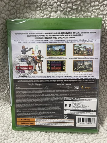 Rare Replay - Microsoft Xbox One Brand New Factory Sealed *READ NOTE - Picture 4 of 5