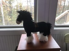 Disney Brave Black Horse Plush