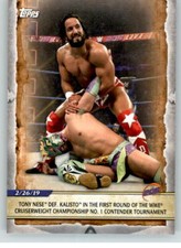 2020 WWE Road to Wrestlemania #11 Tony Nese Kalisto