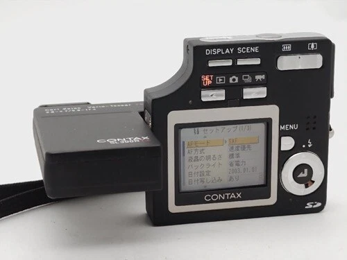 CONTAX SL300R T Vario-Tessar T 2.8-4.7/5.8-17.4 Black USED JP