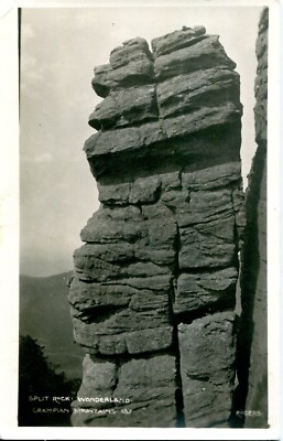 Split Rock Wonderland Grampian Mountains 187 - Postcard