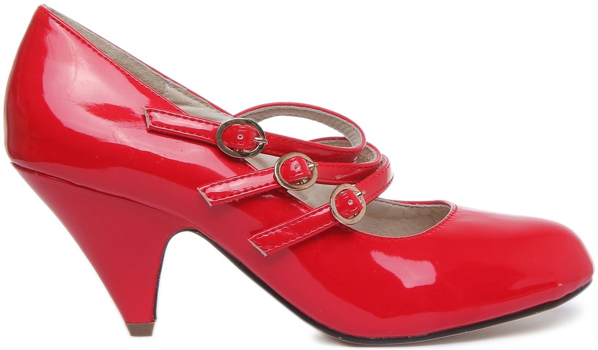 Kitten Heel Shoes Amazon Red Heels OCHENTA Women's Low Kitten