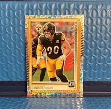 2025 Panini Donruss Optic Rocket TJ Watt  #100 (Steelers) Emoji SSP Clean