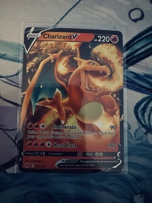 Pokemon TCG Crown Zenith   (018/159) Charizard V NM