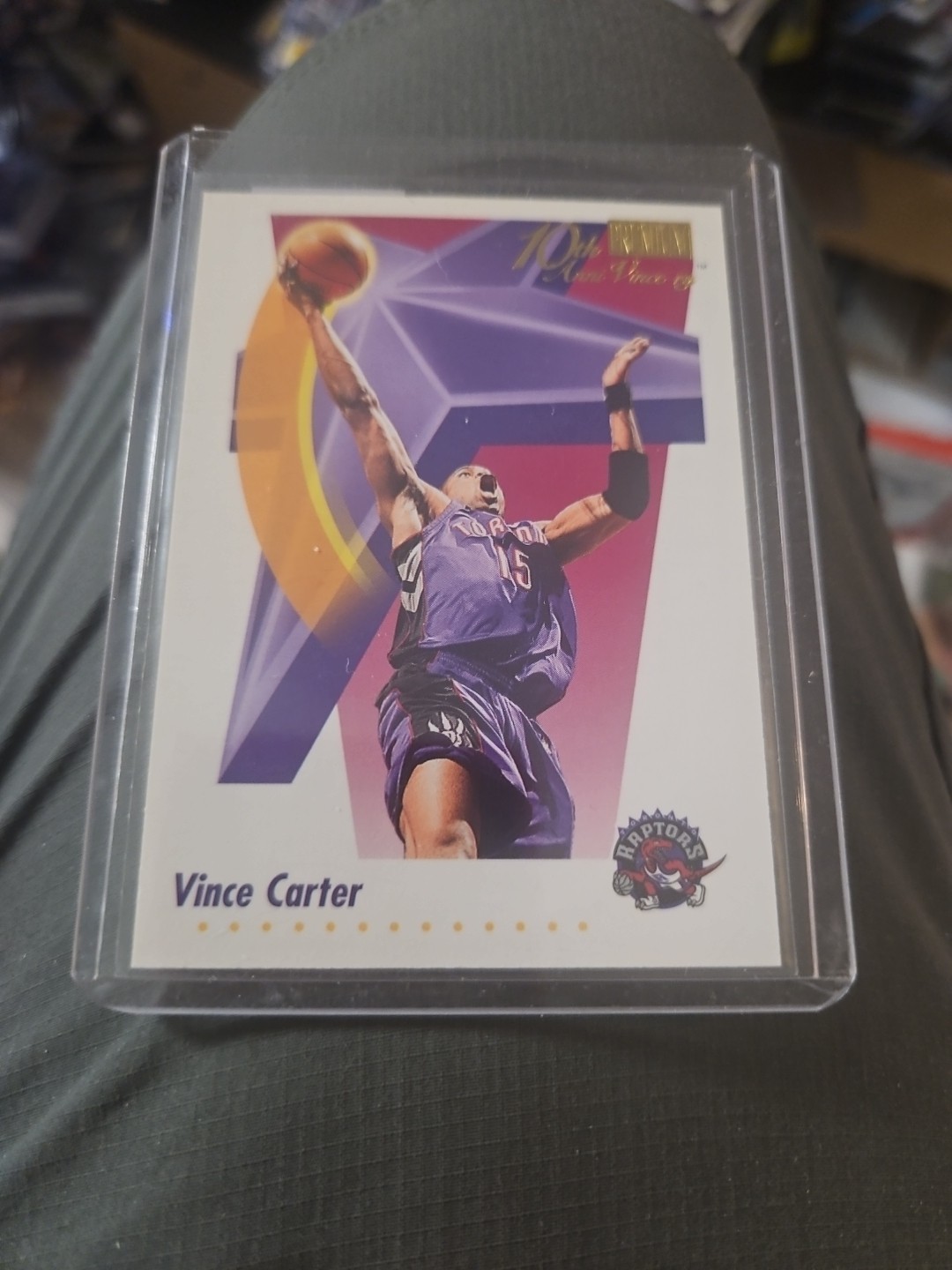 2000-01 Fleer Premium Basketball 10th Anni-Vince-ry #1991-1992 Vince Carter