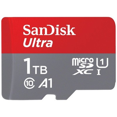 SanDisk 1TB Ultra Micro SD Karte SD Adapter (für Android Smartphones und Tablets