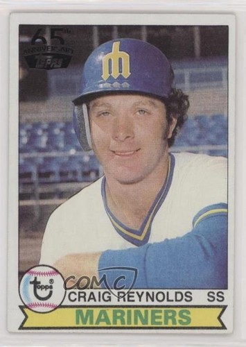 2016 Topps 65th Anniversary Buybacks Standard Black Craig Reynolds #1979-482