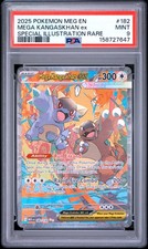 2025 POKEMON MEG EN-MEGA EVOLUTION #182 MEGA KANGASKHAN EX PSA 9