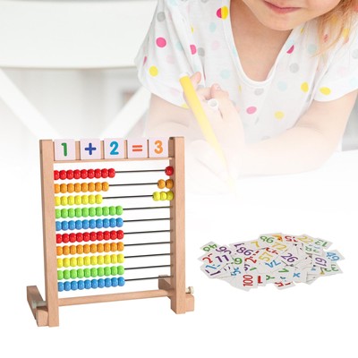 Add Subtract Abacus Ten Frame Set Lernspielzeug Für Kinder Und Kleinkinder