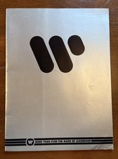 Vintage 1975 Warner Brothers Film Releases Program Upcoming Movies Promotion