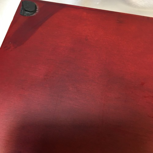 Cassapanca porta posate in legno bordeaux servizio 12 argenteria - Foto 22 di 24