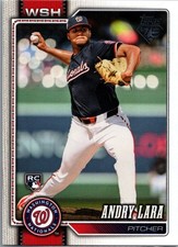 2026 Topps #36 Andry Lara RC - Washington Nationals Rookie