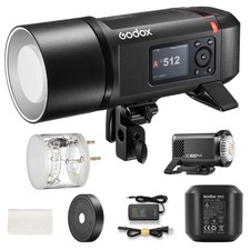 Godox AD600 Pro II AD600Pro II Outdoor Flash Strobe, Portable 600Ws 2.4G TTL ...
