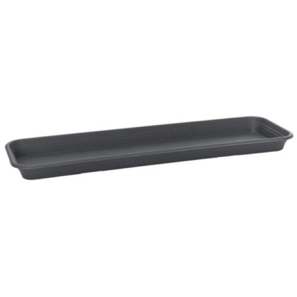 Elho Florus Universal Rectangular Saucer 80cm Anthracite