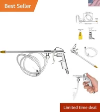 Adjustable 1/4" Aluminum Pneumatic Spray Gun for Efficient Engine Detailing