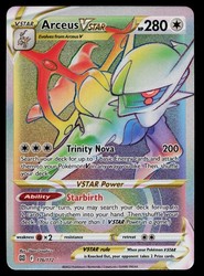 Arceus VSTAR 176/172 Secret Rare Rainbow - Brilliant Stars