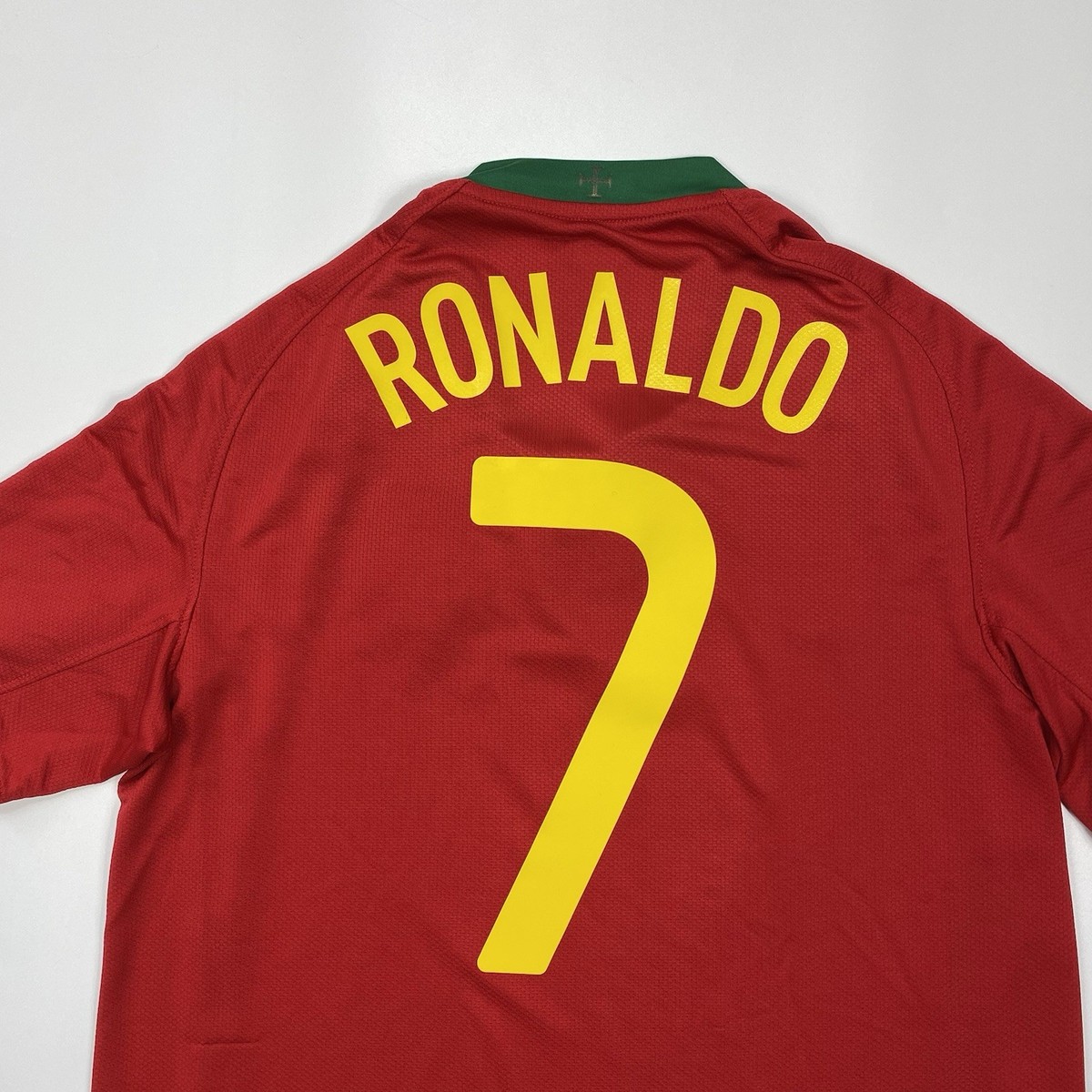 Ronaldo #7 Portugal 2008 2009 Home Football Shirt Soccer Jersey