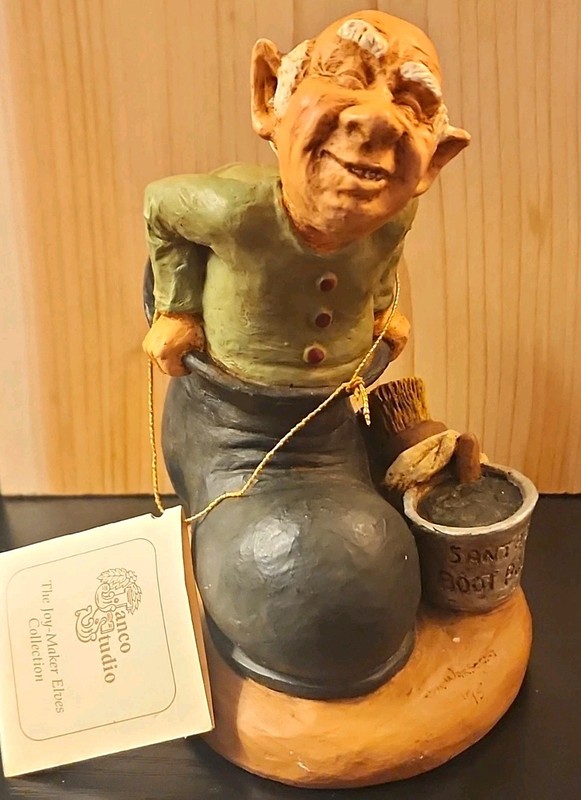 Vintage 1991 Bert Anderson Janco Studio "Buff" Joy-Maker #77/500