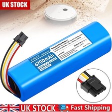 14.4V 6700mAh Replacement Battery For Xiaomi Roborock S4/S5/S6/S7 Vacuum Cleaner