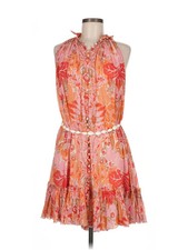 NWT Zimmermann Women Orange Casual Dress 6