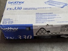 Genuine Brother TN-330 Black Toner Cartridge - OEM New in Damaged Box