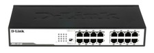 D-Link DGS-1016D 16 Port unmanaged Gigabit Switch inkl. Vollzubehör (lüfterlos)