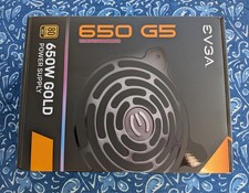 EVGA SuperNOVA 650 G5 80 Plus Gold 650W Fully Modular Desktop PC Power Supply