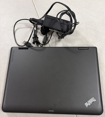 Lenovo Working Thinkpad Yoga 11e W/AC Adapter & Case Logic Black Travel Bag