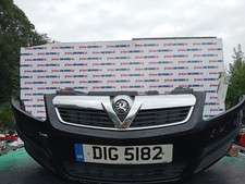 VAUXHALL ZAFIRA MPV 5DR DESIGN MK2 B A3370 2006 2HU-BLACK FRONT BUMPER MARKS