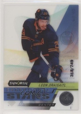 2020-21 Upper Deck Synergy Exceptional Stars 318/749 Leon Draisaitl #ES-40 iy3