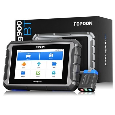 TOPDON ArtiDiag 900 BT AD900BT Bidirectional Scanner Diagnostic Tool E.CU Coding