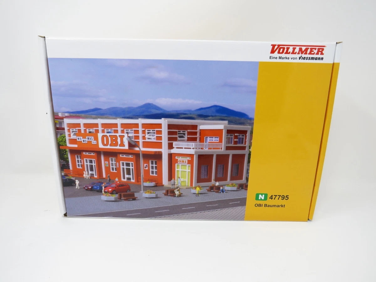 Vollmer N Scale Model Railroad Buildings, Tunnels & Bridges for