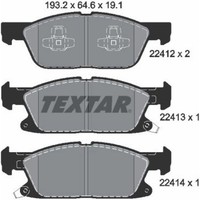Textar 2241201 Bremsbelagsatz FüR Ford USA Galaxy S MAX Kuga Focus VAN Edge CJ