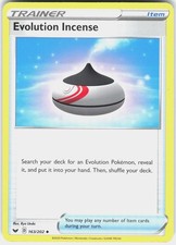 Evolution Incense 163/202 Uncommon Sword & Shield Pokemon Lightly Played