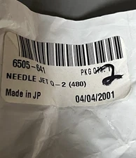 6505-641 Arctic Cat Needle Jet NEW OEM