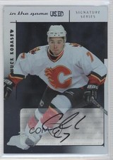 2003 In the Game-Used Signature Series Signatures Silver Chuck Kobasew Auto 2a8