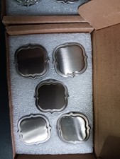 Set of 19 Kitchen Cabinet Pulls - Brushed Aluminum - Very Good Condition