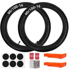 90/100-16 Thickened Dirt Bike Tire Inner Tube 3.00/3.25/3.50-16 Repair Kit 16