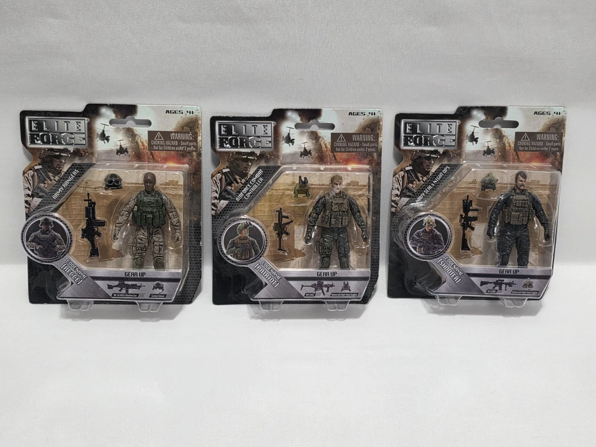 Blue Box Military & Adventure 1:18 Elite Force Action Figures for