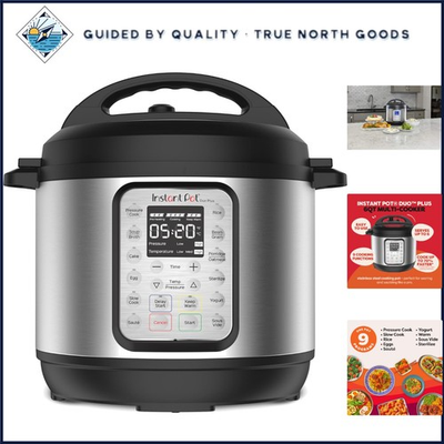 #ad Compact 6 Quart Pressure Cooker with Dishwasher Safe Components for Easy Cleanup $279.98
