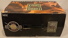 1989 NEC TURBOGRAFX-16 TURBO GRAFX 16 CONSOLE CIB W/ KEITH COURAGE GAME TESTED