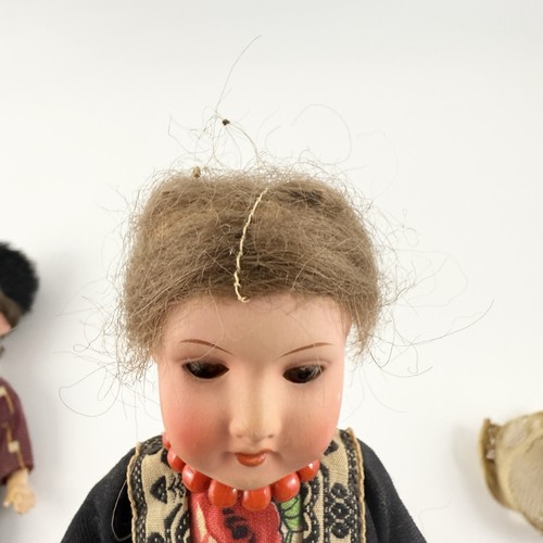 Antique Armand Marseille German 390 Bisque Pair Of Dutch Dolls Girl & Boy - Picture 22 of 24