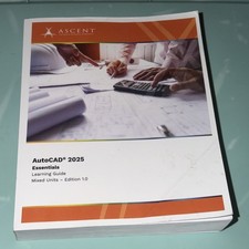 AutoCAD 2025 by ASCENT - Center for Technical Knowledge - Paperback - Very GOOD