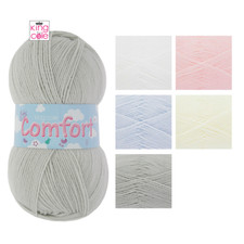 King Cole Comfort 4Ply 100g Knitting Yarn Wool Crochet Acrylic/Nylon