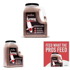Koi Fish Food 4.5lb Floating Pellets Platinum Pro Formula Goldfish Food Pond