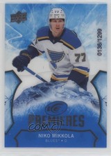 2021-22 Upper Deck Ice 2020-21 Base Premieres 136/1299 Niko Mikkola #109 4wd