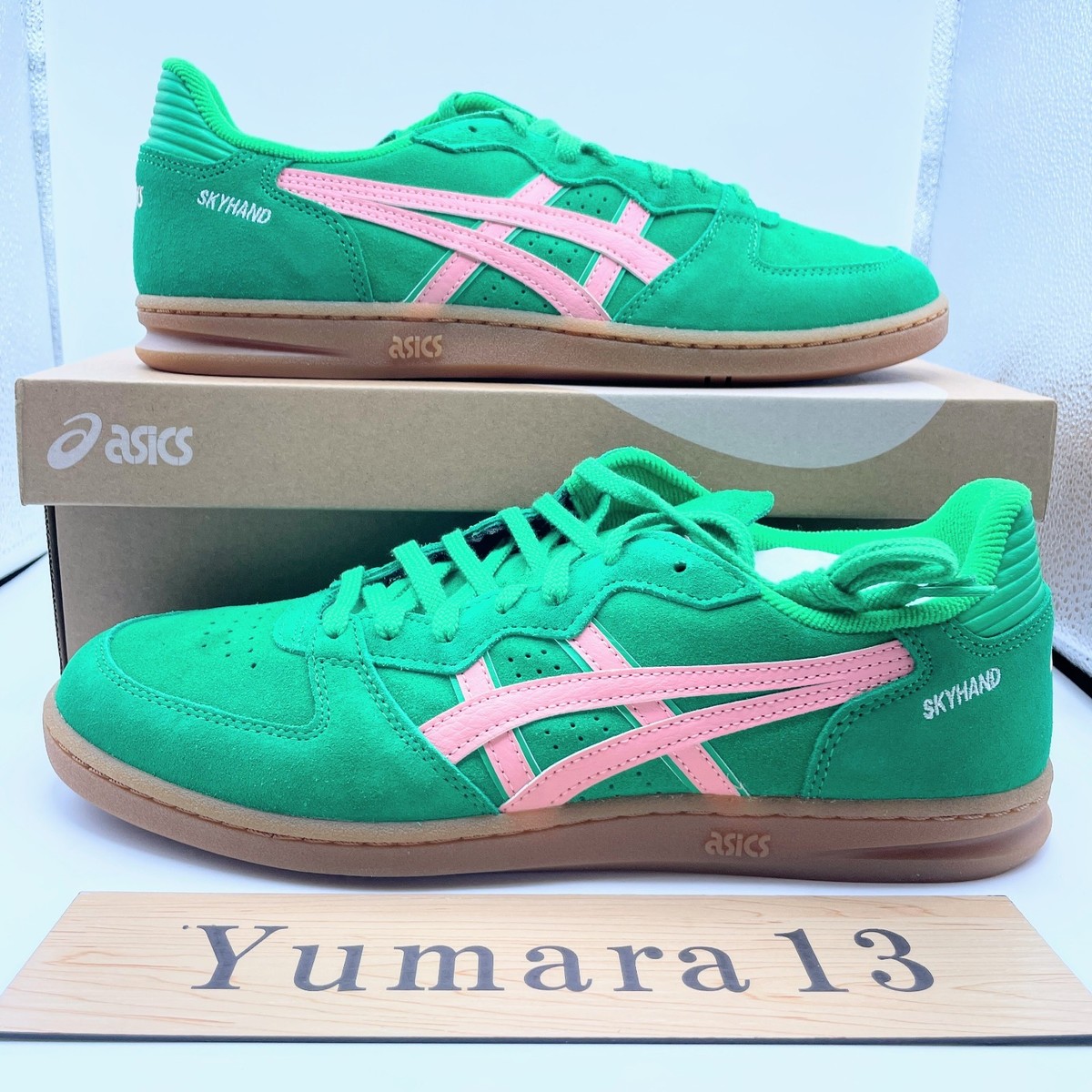 Asics SKYHAND OG Cilantro Grapefruit 1203A452-300 Men's Size | eBay